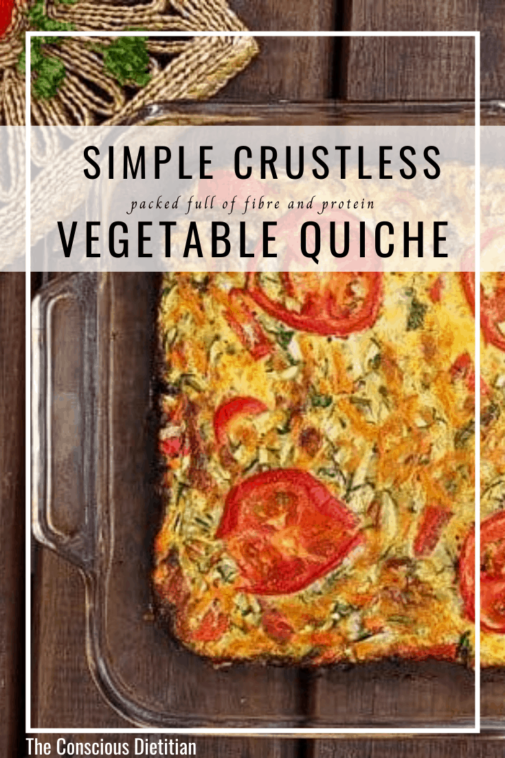 PIN Crustless Zucchini and Vegetable Quiche